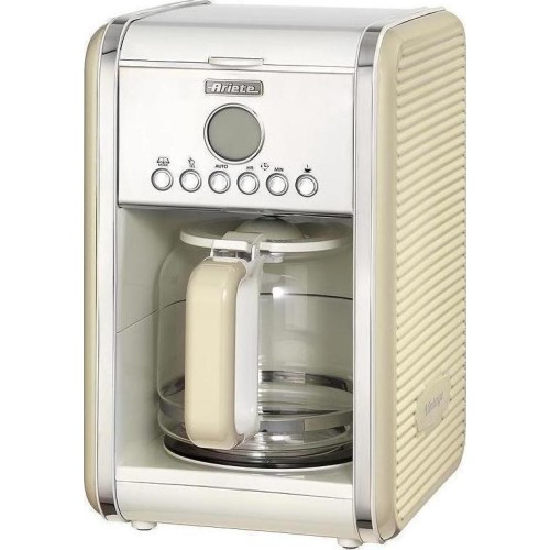 FRENCH COFFEE MAKER ARIETE 1342/03 BEIGE VINTAGE 12 ΦΛΥΤΖΑΝΙΑ ΜΕ TIMER